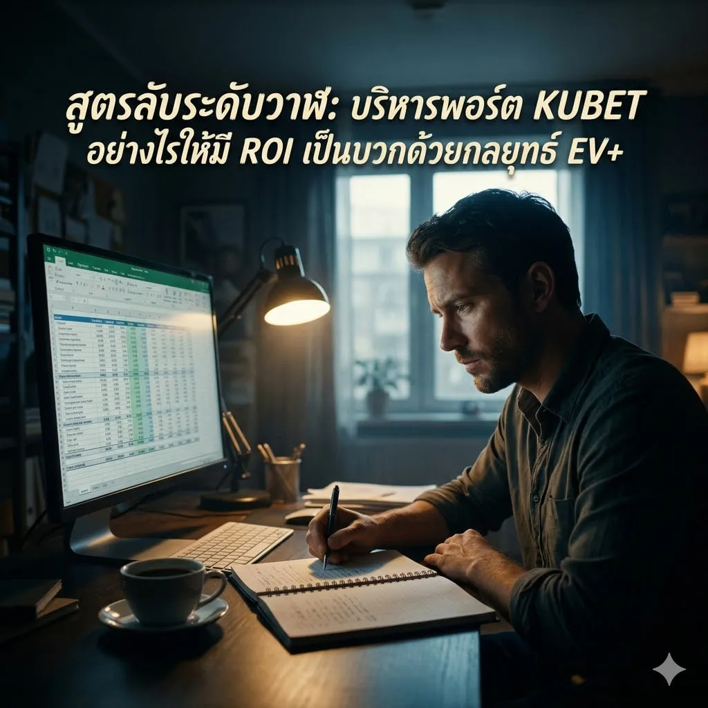 สูตรลับระดับวาฬ: บริหารพอร์ต KUBET อย่างไรให้มี ROI เป็นบวกด้วยกลยุทธ์ EV+