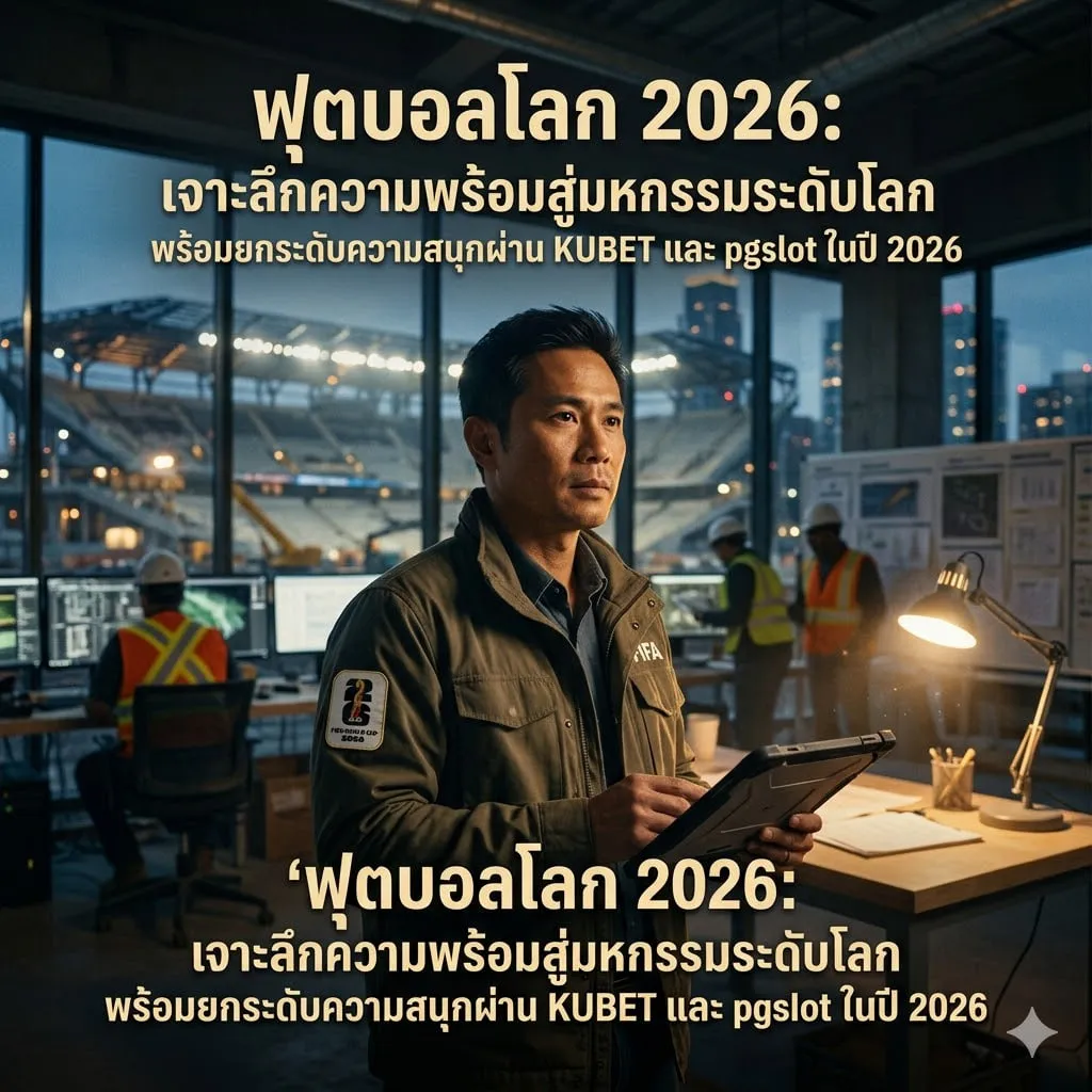 ฟุตบอล โลก 2026 เจ้าภาพ: เจาะลึกความพร้อมสู่มหกรรมระดับโลก พร้อมยกระดับความสนุกผ่าน KUBET และ pgslot ในปี 2026