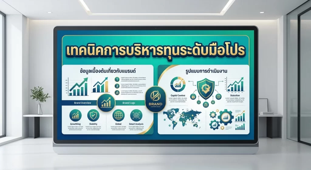 เทคนิคการบริหารทุนระดับมือโปร
